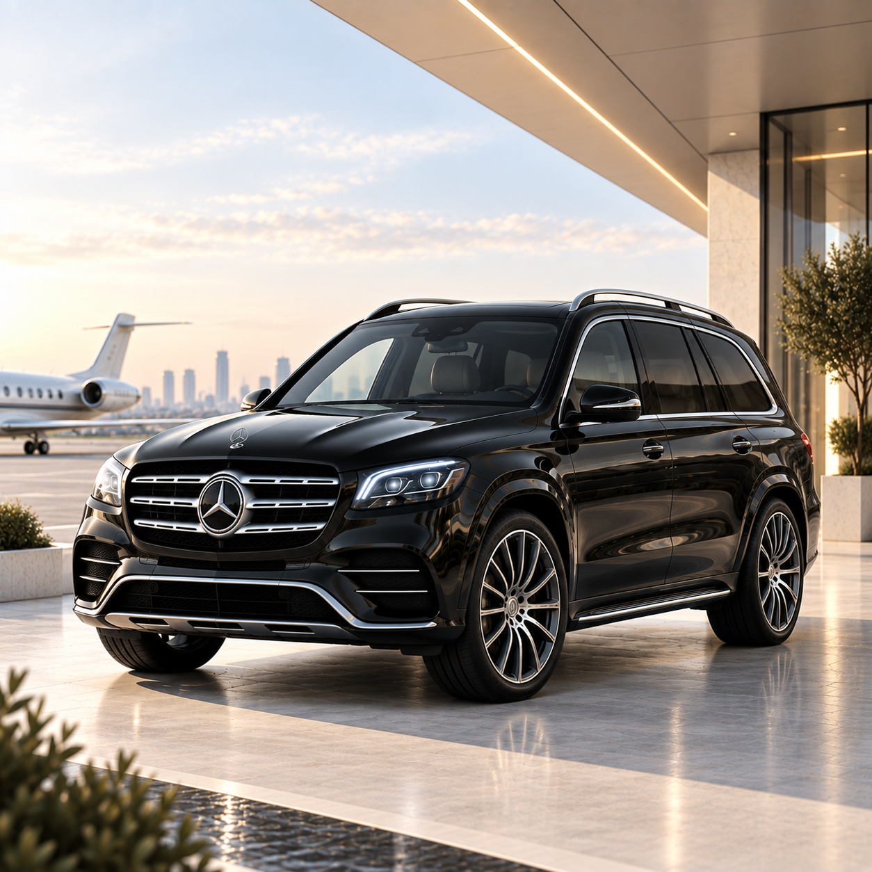 Luxury SUV for Melbourne cbd chauffeurs